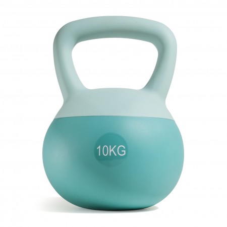 Гиря резиновая 10 кг. VictoryFit VF-KR100