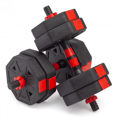 Гантели гексагональные разборные с грифом, 15 кг. (2 шт. х 7,5 кг.) VictoryFit VF-DН150 Гантели гексагональные разборные с грифом, 15 кг. (2 шт. х 7,5 кг.) VictoryFit VF-DН150