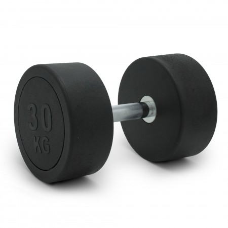 Гантель UNIX Fit PRO круглая обрезиненная 30 кг / шт. Гантель UNIX Fit PRO круглая обрезиненная 30 кг / шт.