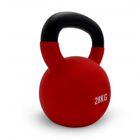 Гиря UNIX Fit виниловая 28 кг Red Гиря UNIX Fit виниловая 28 кг Red