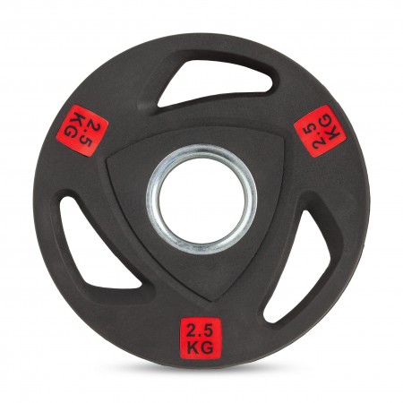 Диск 51 мм. NEO обрезиненный с 3-мя хватами 2,5 кг, VictoryFit VF-ST51025 Диск 51 мм. NEO обрезиненный с 3-мя хватами 2,5 кг, VictoryFit VF-ST51025