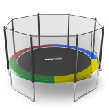 Батут UNIX Line Simple 12 ft (366 см) с внешней защитной сеткой, цветной Батут UNIX Line Simple 12 ft (366 см) с внешней защитной сеткой, цветной