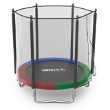 Батут UNIX Line Simple 6 ft (183 см) с внешней защитной сеткой, цветной Батут UNIX Line Simple 6 ft (183 см) с внешней защитной сеткой, цветной