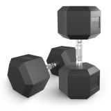 Гантель гексагональная UNIX Fit обрезиненная 42,5 кг / шт. Гантель гексагональная UNIX Fit обрезиненная 42,5 кг / шт.