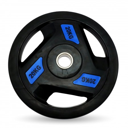 Диск обрезиненный c хватом UNIX Fit PRO 20 кг, 51 мм Диск обрезиненный c хватом UNIX Fit PRO 20 кг, 51 мм