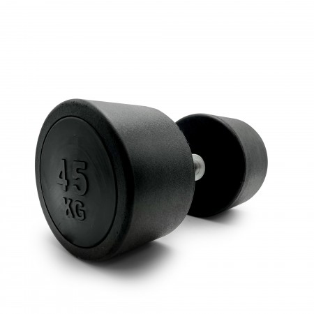 Гантель UNIX Fit PRO круглая обрезиненная 45 кг / шт. Гантель UNIX Fit PRO круглая обрезиненная 45 кг / шт.