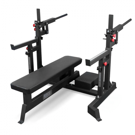 Скамья для жима пауэрлифтерская с механизмом подъёма штанги BRONZE GYM PARTNER AL-321