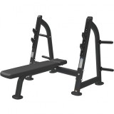 Скамья для жима горизонтальная профессиональная BRONZE GYM BR-1012