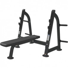 Скамья для жима горизонтальная профессиональная BRONZE GYM BR-1012