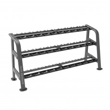 Стойка для гантелей профессиональная BRONZE GYM BR-1027, (15 пар)