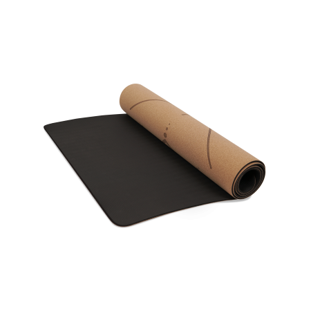 Коврик для йоги и пилатеса BRONZE GYM 173x60x0,6см.,пробка Коврик для йоги и пилатеса BRONZE GYM 173x60x0,6см.,пробка