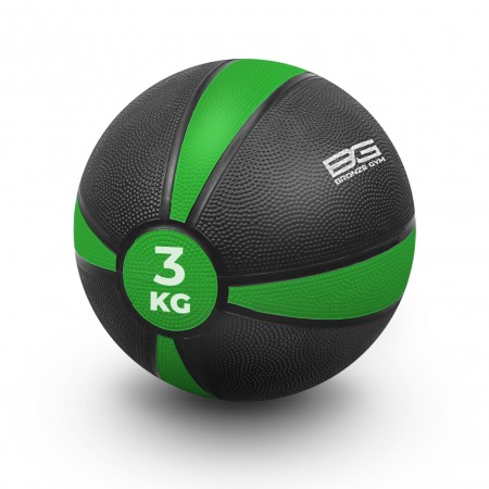 Медбол резиновый BRONZE GYM, 3 кг. Медбол резиновый BRONZE GYM, 3 кг.