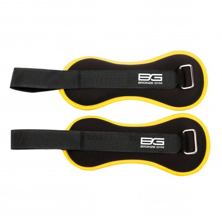 Утяжелители для ног и рук BRONZE GYM, 1кг (0.5кг х 2), пара. Утяжелители для ног и рук BRONZE GYM, 1кг (0.5кг х 2), пара.