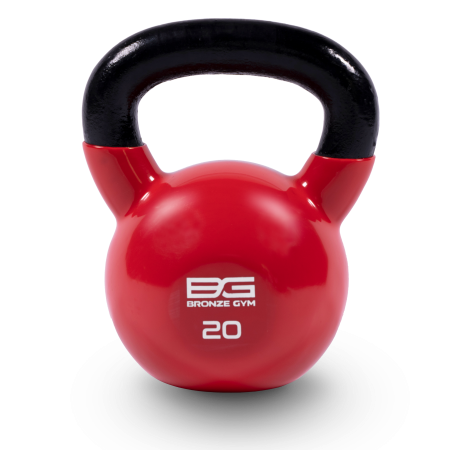 Гиря BRONZE GYM в виниловой оболочке 20 кг Гиря BRONZE GYM в виниловой оболочке 20 кг