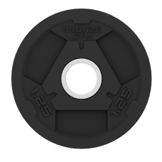 Диск олимпийский BRONZE GYM обрезиненный 1,25 кг