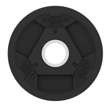 Диск олимпийский BRONZE GYM обрезиненный 1,25 кг