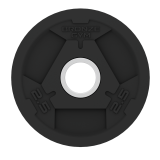Диск олимпийский BRONZE GYM обрезиненный 2,5 кг