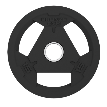Диск олимпийский BRONZE GYM обрезиненный 15 кг Диск олимпийский BRONZE GYM обрезиненный 15 кг