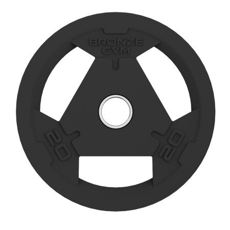 Диск олимпийский BRONZE GYM обрезиненный 20 кг Диск олимпийский BRONZE GYM обрезиненный 20 кг