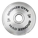Диск олимпийский BRONZE GYM стальной 5 кг