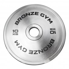 Диск олимпийский BRONZE GYM стальной 10 кг