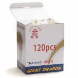 Мячи  Dragon Training Silver 1* New (120 шт,   бел.) в коробке