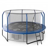 Батут UNIX Line SUPREME GAME 14 ft (Blue)