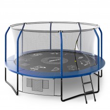 Батут UNIX Line SUPREME GAME 14 ft (Blue) Батут UNIX Line SUPREME GAME 14 ft (Blue)
