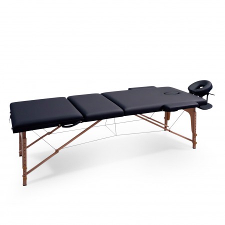 Массажный стол UNIX Стандарт / Standard 3 секции черный Массажный стол UNIX Стандарт / Standard 3 секции черный