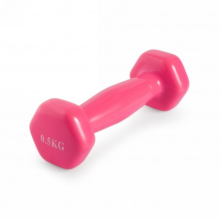 Гантель неразборная 0,5 кг. винил VictoryFit VF-DV005 Гантель неразборная 0,5 кг. винил VictoryFit VF-DV005