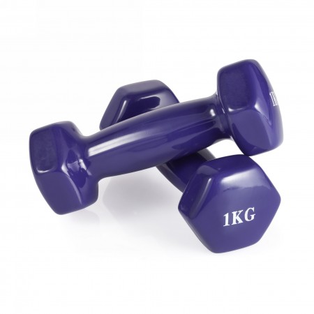 Гантель неразборная 1 кг. винил (2 штуки) VictoryFit VF-DV010-2 Гантель неразборная 1 кг. винил (2 штуки) VictoryFit VF-DV010-2