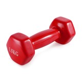 Гантель неразборная 1,5 кг. винил VictoryFit VF-DV015