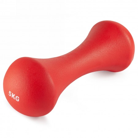 Гантель неразборная 5 кг. неопрен VictoryFit VF-DN050