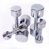 Гантель хром 1 кг (2 штуки) VictoryFit VF-CR010-2