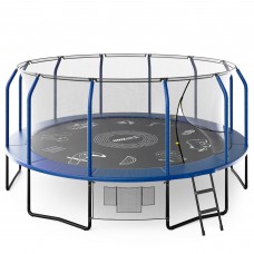 Батут UNIX Line SUPREME GAME 16 ft (Blue) Батут UNIX Line SUPREME GAME 16 ft (Blue)