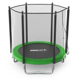 Батут UNIX Line Simple 6 ft (183 см) с внешней защитной сеткой, зеленый Батут UNIX Line Simple 6 ft (183 см) с внешней защитной сеткой, зеленый