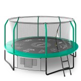 Батут UNIX Line SUPREME GAME 14 ft (Green)