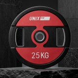 Диск уретановый c хватом UNIX Fit PRO 25 кг, 51 мм, 1 шт.