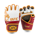 (UFC Premium True Thai Перчатки MMA красные/белые - размер L)