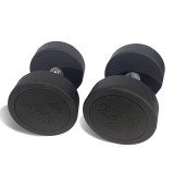 Гантель UNIX Fit PRO круглая обрезиненная 22,5 кг / шт.