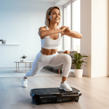 Виброплатформа UNIX Fit Edge 2D Black Виброплатформа UNIX Fit Edge 2D Black