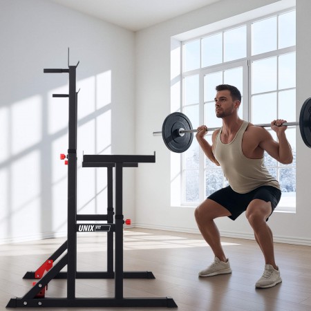 Стойка под штангу UNIX Fit каркасная / Frame 220