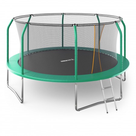 Батут UNIX Line Премиальный / Supreme Basic 14 ft (427 см) зеленый Батут UNIX Line Премиальный / Supreme Basic 14 ft (427 см) зеленый