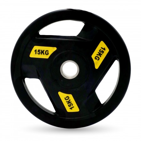 Диск обрезиненный c хватом UNIX Fit PRO 15 кг, 51 мм Диск обрезиненный c хватом UNIX Fit PRO 15 кг, 51 мм