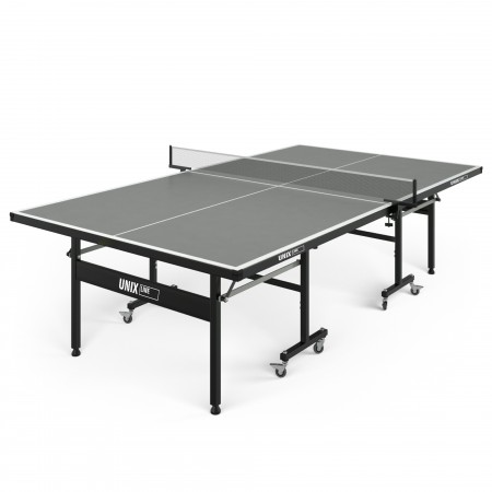 Всепогодный теннисный стол UNIX Line для улицы outdoor 6 мм, серый