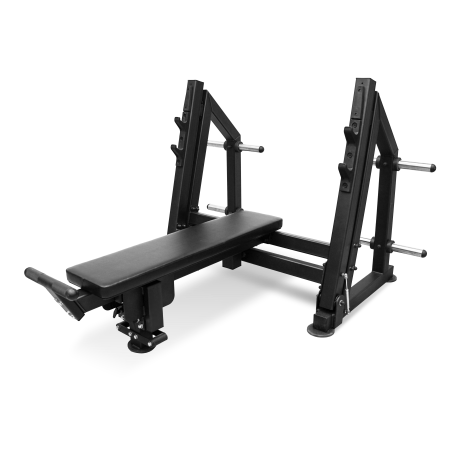 Скамья для жима лёжа с доводчиком, упором и подставкой для ног BRONZE GYM PARTNER ML-901 Скамья для жима лёжа с доводчиком, упором и подставкой для ног BRONZE GYM PARTNER ML-901