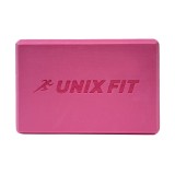Блок для йоги и фитнеса UNIX Fit (200 г) 23 х 15 х 7 см, 1 шт, розовый Блок для йоги и фитнеса UNIX Fit (200 г) 23 х 15 х 7 см, 1 шт, розовый