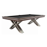 Бильярдный стол для пула "Pierce" 8 ф (натуральный орех) с плитой, со столешницей