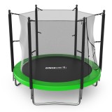 Батут UNIX Line Simple 8 ft (244 см) с внутренней защитной сеткой, зеленый Батут UNIX Line Simple 8 ft (244 см) с внутренней защитной сеткой, зеленый