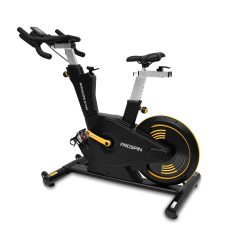 Спин-байк с консолью профессиональный BRONZE GYM PROSPIN